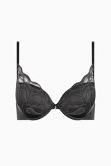 Бюстгальтер пуш-ап на косточках LISCA RIVER 020412 | Антрацитовый серый