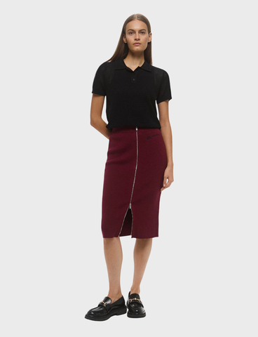 Юбка KARL LAGERFELD JEANS Knitted Midi Skirt