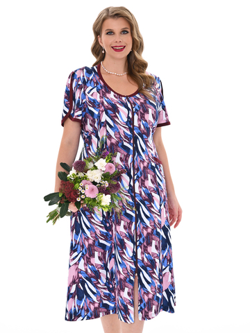 1354В Халат на молнии