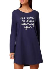 Ночная сорочка с длинным рукавом Triumph Nightdresses NDK 03 LSL X | Синий