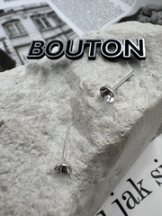 Швензы для серег 2 шт (пара) серебро без заглушек