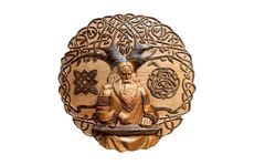 Силиконовый молд Панно-оберег Гусляр