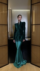 Жакет с шалькой