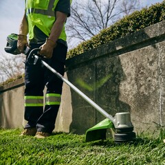 Триммер Greenworks GD82LTК5 82V (40 см) аккумуляторный, c АКБ 5 А/ч и ЗУ