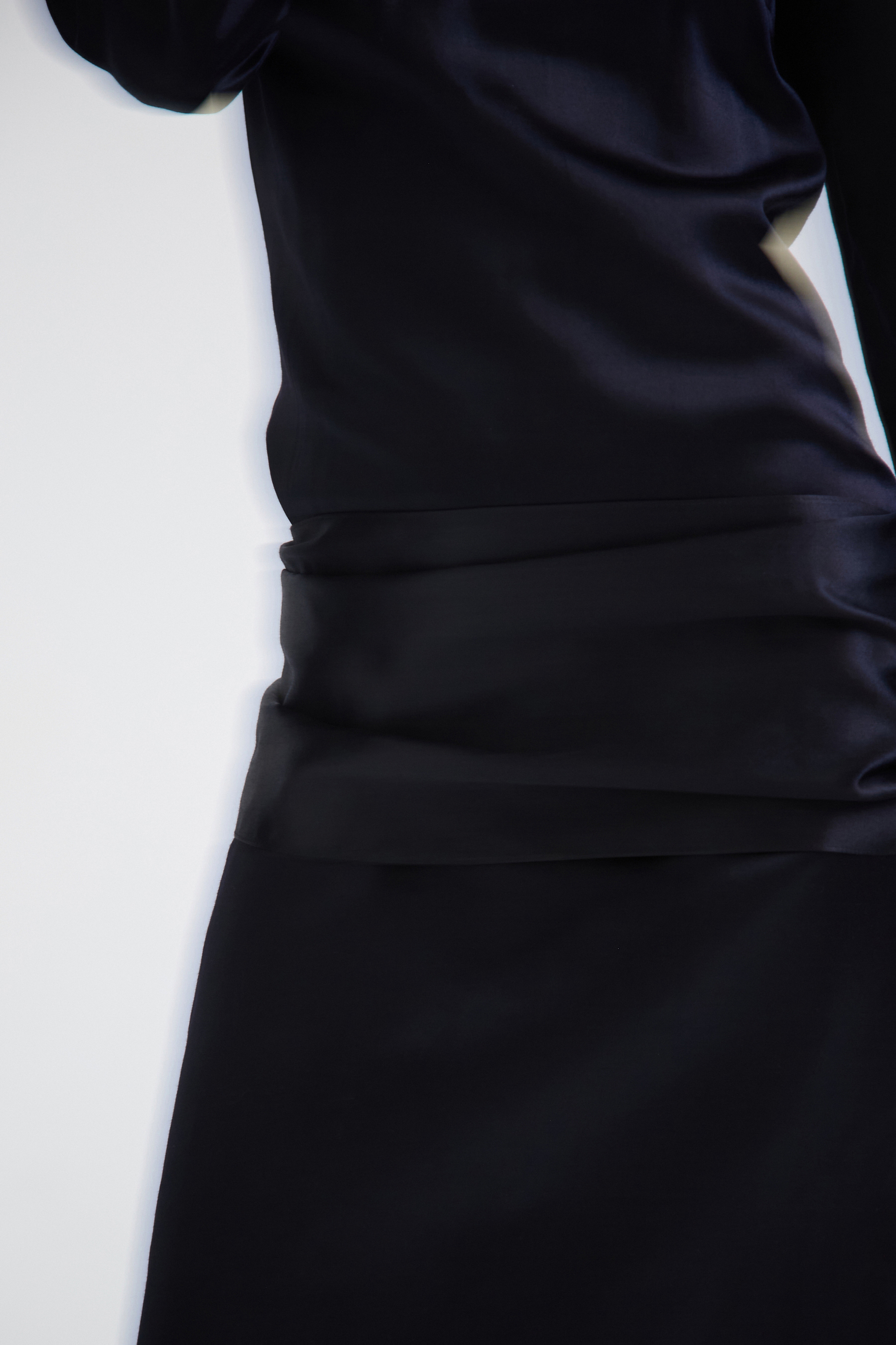 Платье Midnight из шелка и кашемира