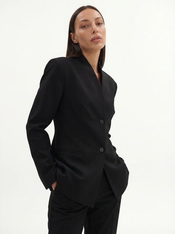 Приталенный жакет BLACK SWAN | Черный