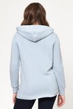 Утепленное худи для беременных и кормящих 16111 голубой