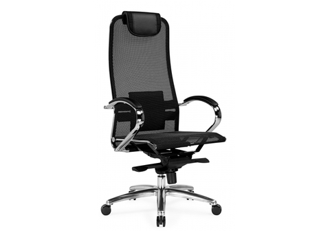 Офисное кресло Woodville Sammer черный, хром