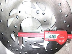 Диск тормозной задний под оригинал HONDA VFR 800 с ABS 2014-2022 г.в.