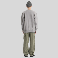 Свитшот Alpha Industries Essential Crewneck Mid Grey (Серый)
