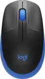 Мышь Logitech M190 черный/синий оптическая 1000dpi беспров. USB 2but (910-005914)