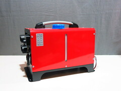 Автономный отопитель 12В 5кВт 4 Отв Пульт A2 Красный