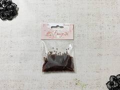 Бисер некалиброванный, 20 гр, размер 12/0, пр-во Китай