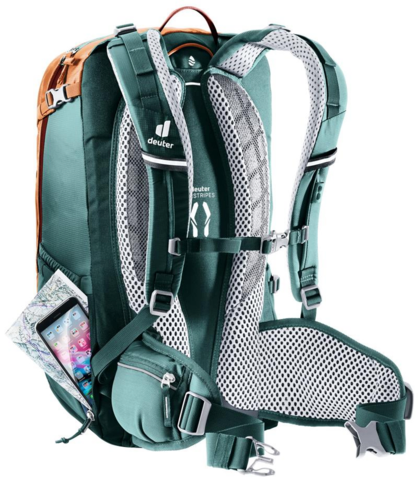 Картинка рюкзак велосипедный Deuter Trans Alpine 24 Chestnut/Deepsea - 2