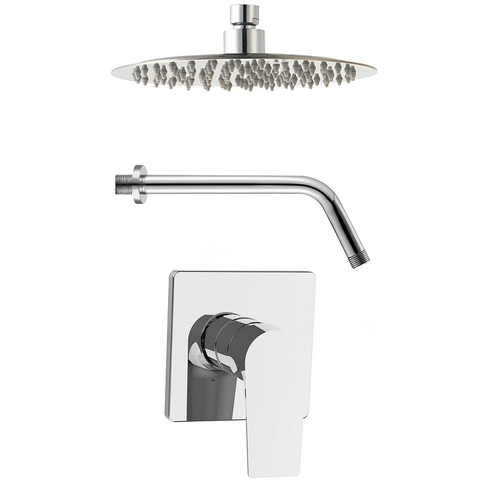 Aquanet 257150 STATIC 1.07 Встр. Смеситель c верхним душем (257150)
