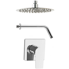 Aquanet 257150 STATIC 1.07 Встр. Смеситель c верхним душем (257150) фото