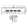 Hansgrohe Rainfinity 26243340 Плечевой душ | Верхний душ (чёрный хром шлифованный)