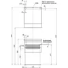 Aquanet 171485 Компл.2 - Тумба Нота 58 (005) цв.св.дуб (171485)