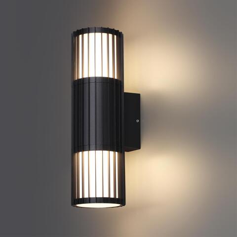 Уличный настенный светильник Novotech 370992 STREET NT25 000 черный IP54 E27 max 2*25W 100-240V COSTAS