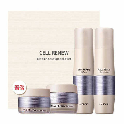 The Saem Cell Renew Bio Набор уходовый антивозрастной Cell Renew Bio Skin Care Special 3 Set N