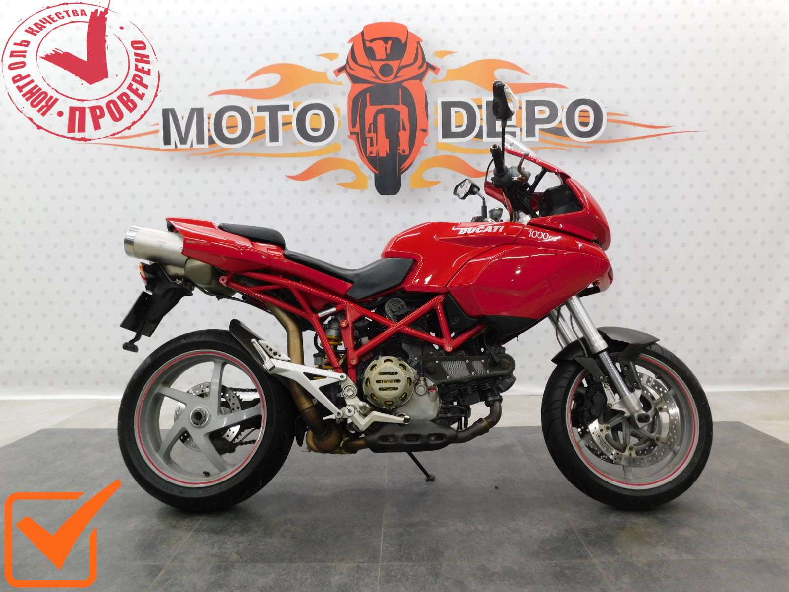 Ducati Multistrada 1000 DS 2004 купить по выгодной цене Moto-Depo