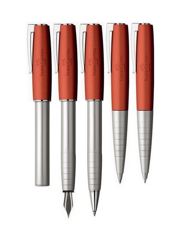 Ручка-роллер Faber-Castell Loom Metallic Orange (149125)