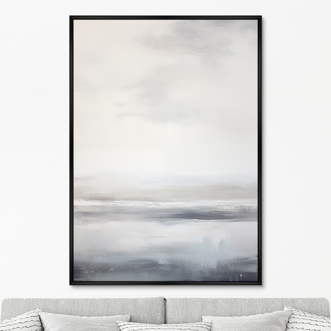 ArtNoMore - Репродукция картины на холсте Landscape collection, White silence, 2024г.