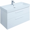 Aquanet 249922 Тумба Nova 100 2 ящ. (SLIM SYNERGY) цв.бел. глянец (249922)