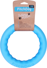 Игрушка для собак игровое кольцо для аппортировки d 20 голубое, PitchDog 20