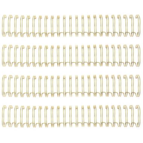 Набор пружин для биндера- ( диаметр 1,9 см )- We R Memory Keepers Cinch Wires - 4 шт- Цвет золото