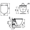 Ideal Standart RT007902 Промо-комплект 2.0 , состоящий из: R046367 PROSYS 2.0 Встраиваемая инсталляция для монтажа подвесных унитазов. Для монтажа перед капитальной стеной. Окрашенная рама, толщина металла 1,5 мм, устойчива к коррозии. Рама тестирова