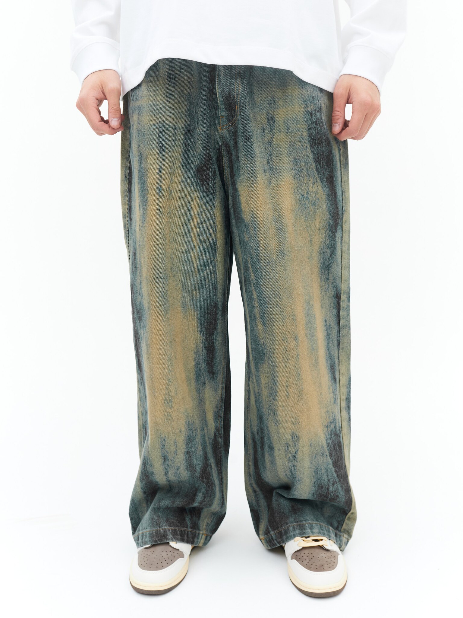 Джинсы мужские VOTUS градиент (синий)