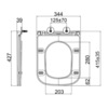 Lemark 100122236 Сет: Инсталляция Lemark PENEDA EXPERT + кнопка смыва BIT чёрн. матовый + унитаз FLOREX чёрн матовый