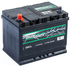 GIGAWATT Asia 6CT- 68 аккумулятор