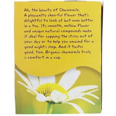 Now Foods, Organic Real Tea, Chamomile, 24 Tea Bags, 2 g Each