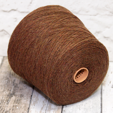 Шерсть ягненка MUST BABY MERINO 250 коричневый меланж