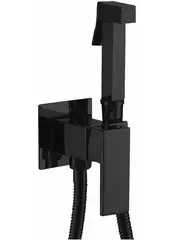 Смеситель с гигиеническим душем HAIBA HB5512-7 черный