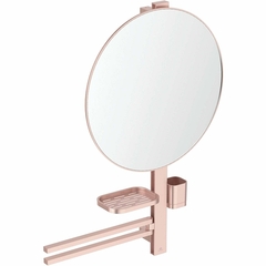 Ideal Standard BD587RO IS BD587RO ALU+ Beauty Bar S Комплект аксес:штанги 700, зеркало, крепление,полочка,стакан,полотенцед фото