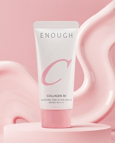 Крем для лица солнцезащитный SPF50+ PA++++ ENOUGH