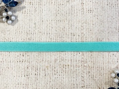 Лента киперная, хлопок, ш. 1 см, голубая мята