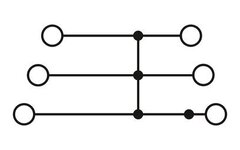 PT 1,5/S-3PV-Многоярусный клеммный модуль