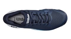 Теннисные кроссовки Wilson Rush Pro Ace - navy blazer/white/blue atol