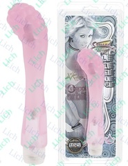 Розовый водонепроницаемый G-стимулятор LACIE