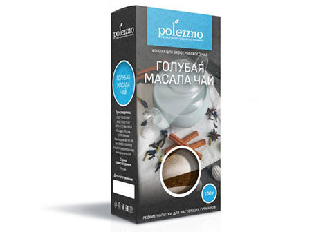 Голубая масала чай Polezzno, 100г