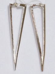 Корнер (серьги из серебра)