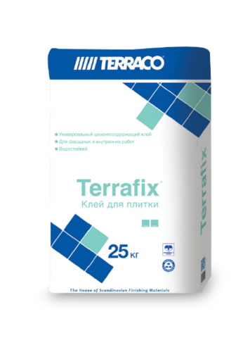 Terraco Terrafix Granite White/Террако Террафикс Гранит Белый универсальный клей для мозаики и мраморных плит