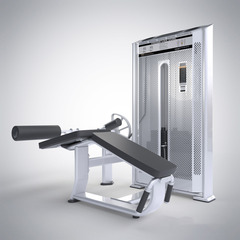 Сгибание ног лежа (Prone Leg Cur) DHZ E-7001A. Стек 110 кг