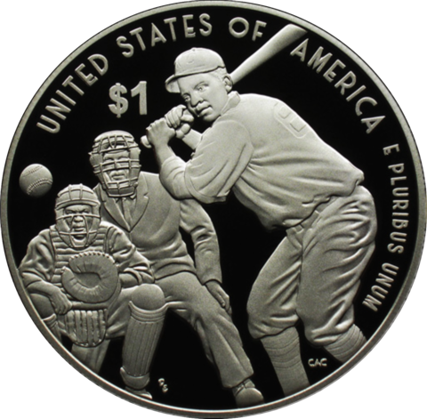 1 доллар США 2022 Негритянские бейсбольные лиги