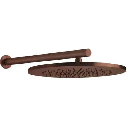 Gessi 316 SHOWER Верхняя душевая лейка с креплением 54148-708, Copper Brushed PVD