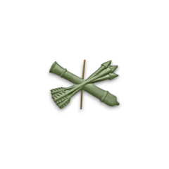 Эмблема ( Знак ) Петличная ( Петлица ) ПВО Защитная